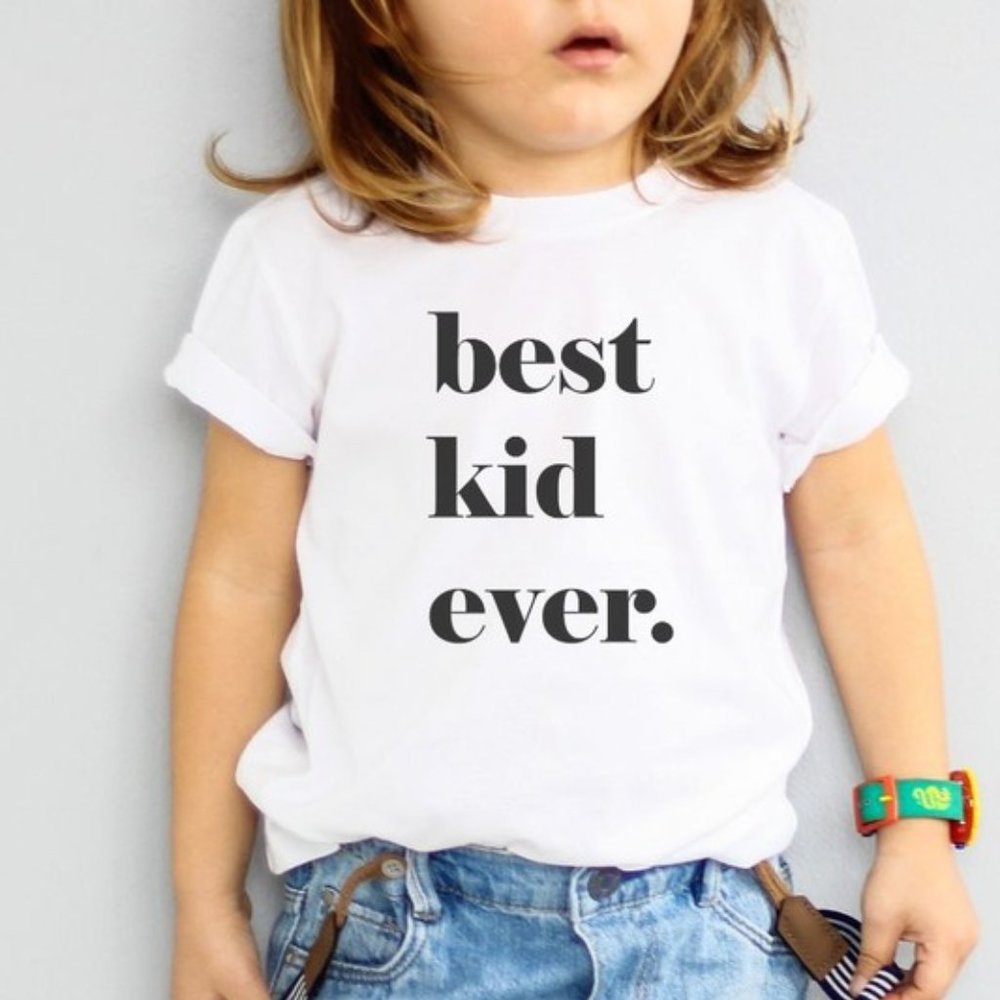 Best Kid Ever Toddler Jersey Tee
